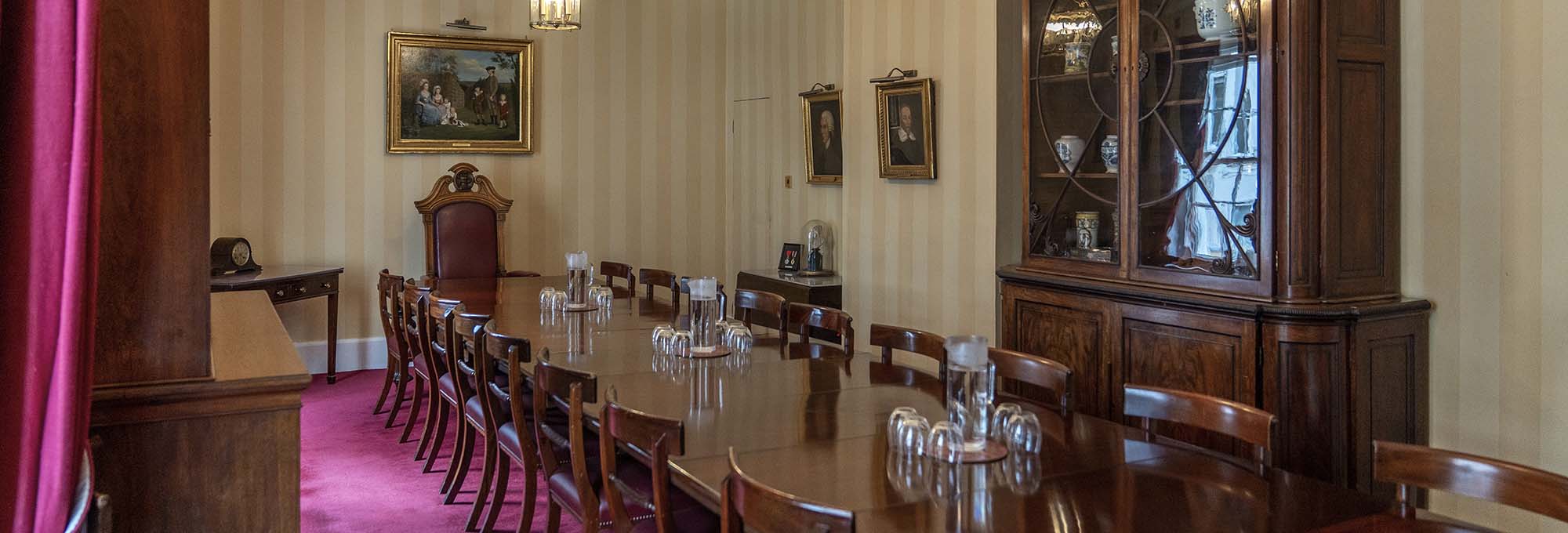 Boardroom for hire at the Medical Society of London